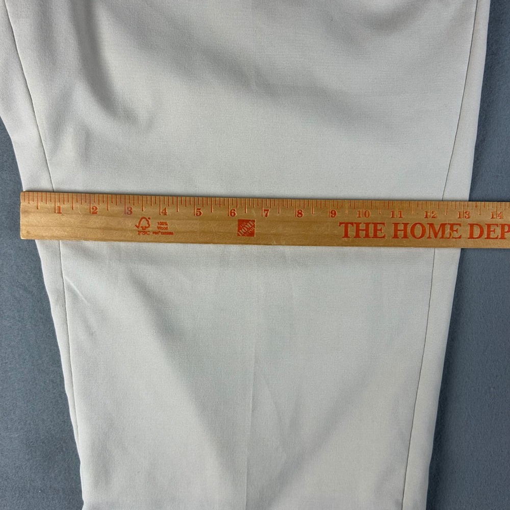 Tiger Woods Collection Golf Pants Mens 40x30 Beige Flat Front Stretch 229980-245 - Picture 10 of 16